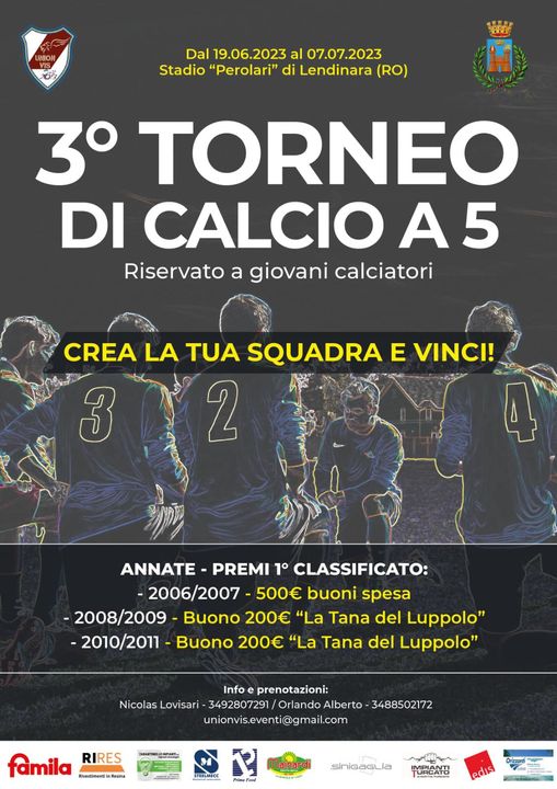 terzo torneo calcio a 5