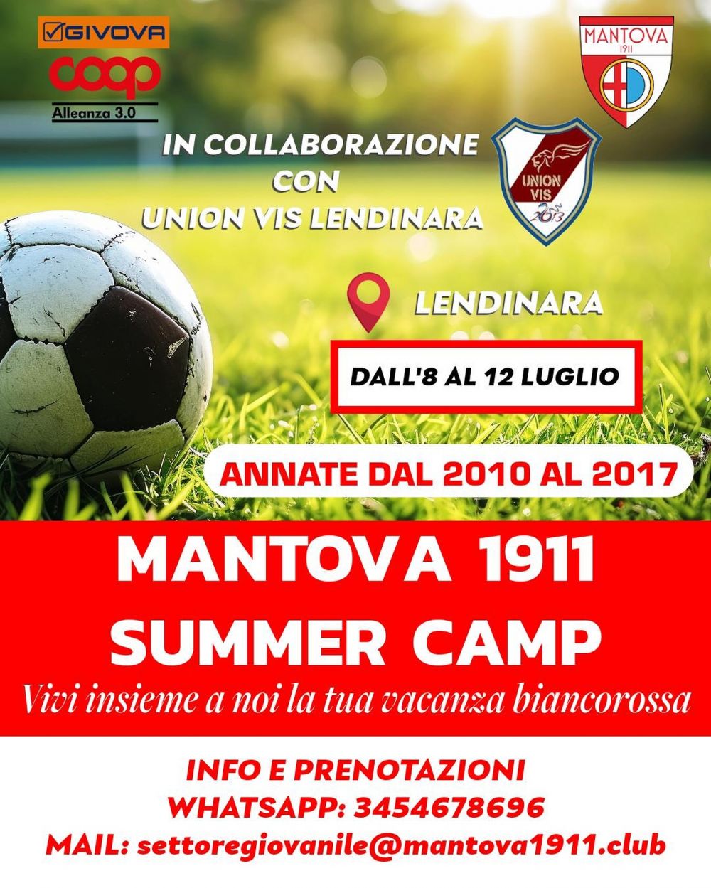 Camp in collaborazione con il Mantova